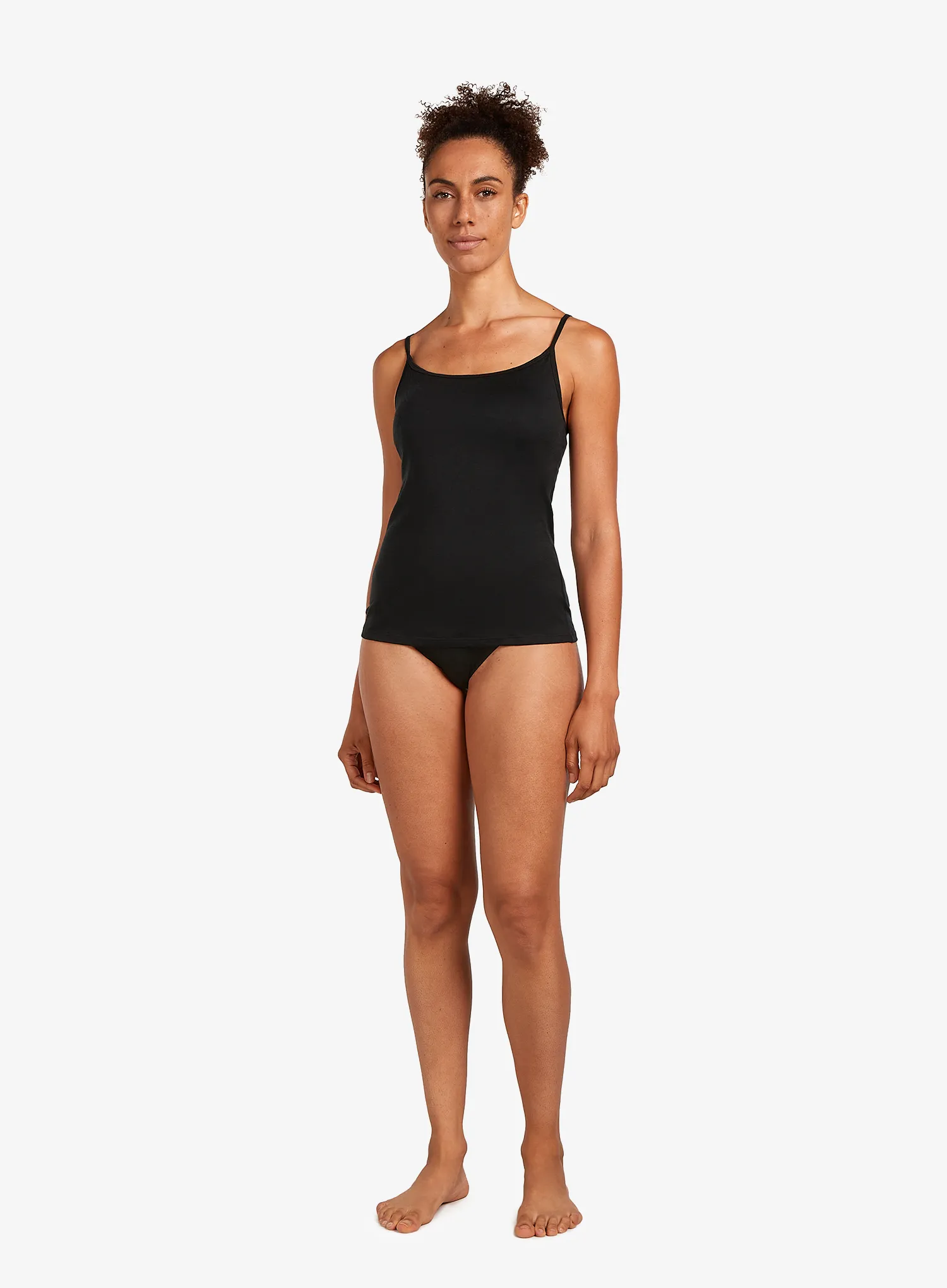 Дамско горнище Icebreaker Siren Bra Cami - black