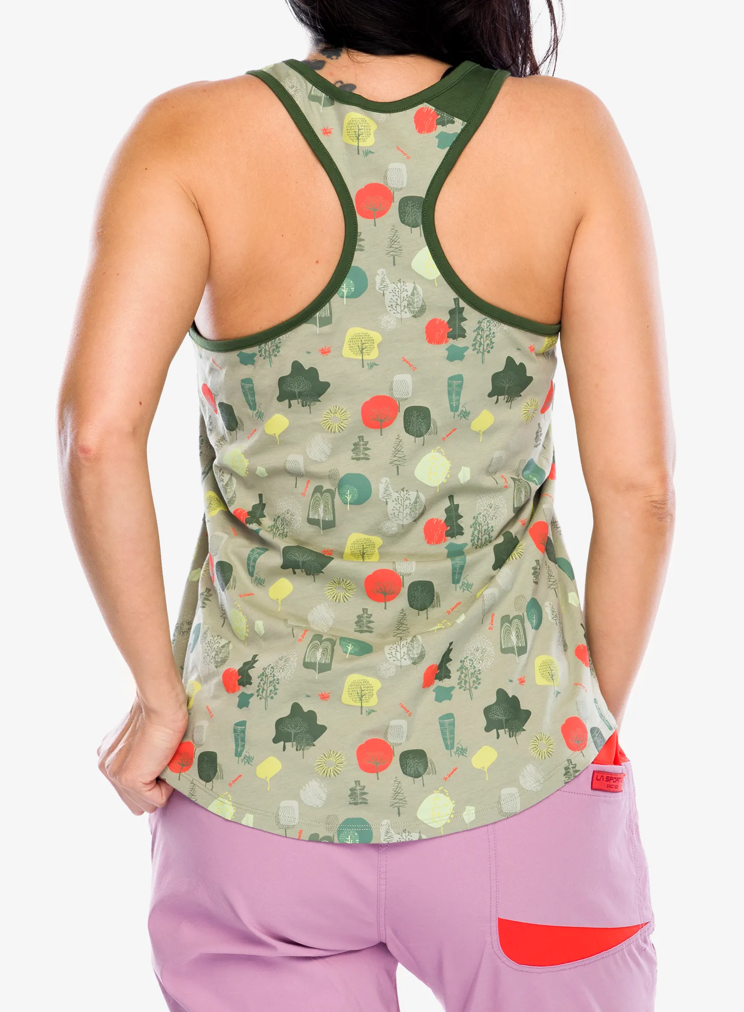 Дамско катерачно горнище La Sportiva Botanic Tank - tea/forest