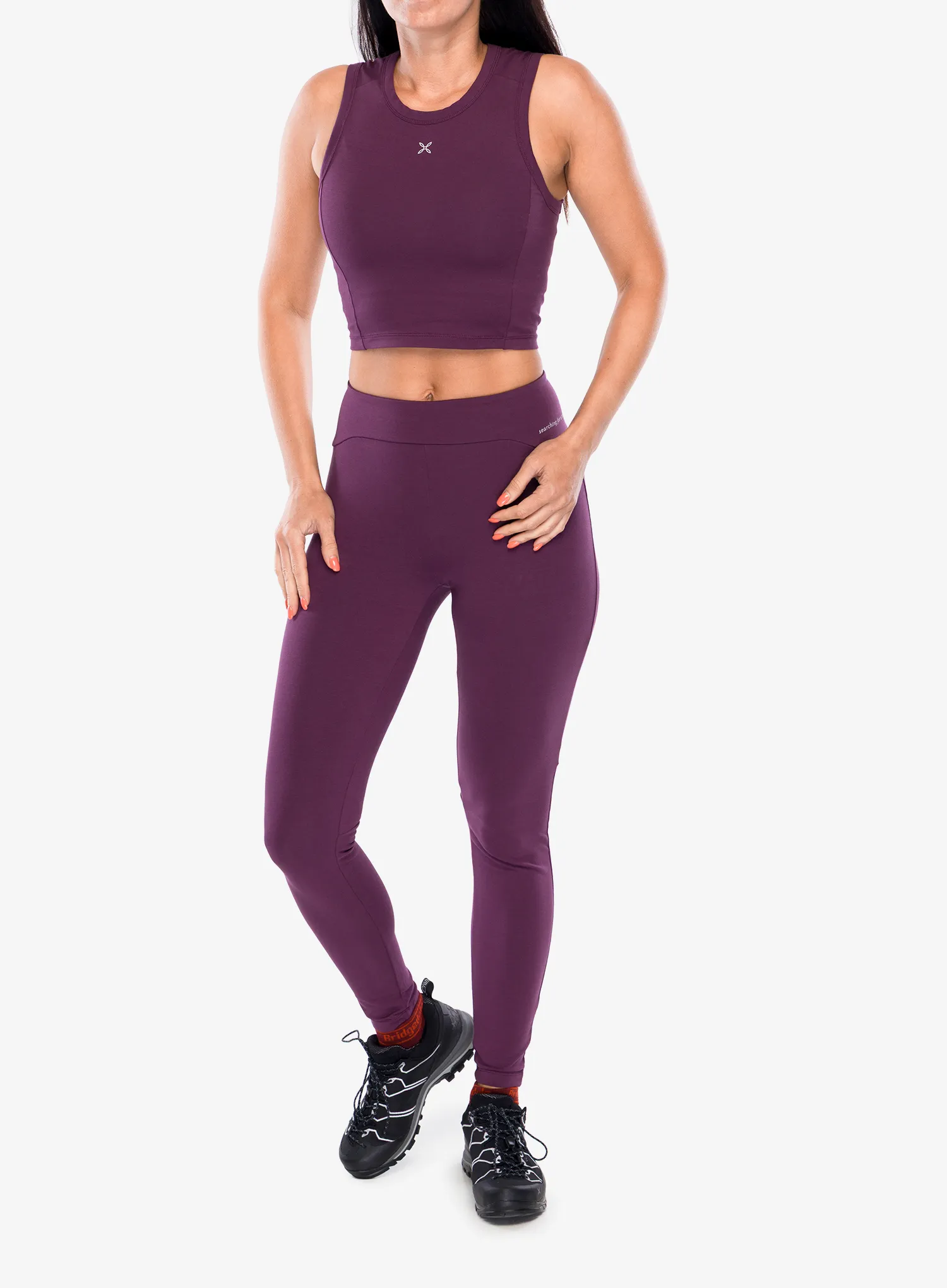 Дамско катерачно горнище Montura Shiva Tank Top - wine red