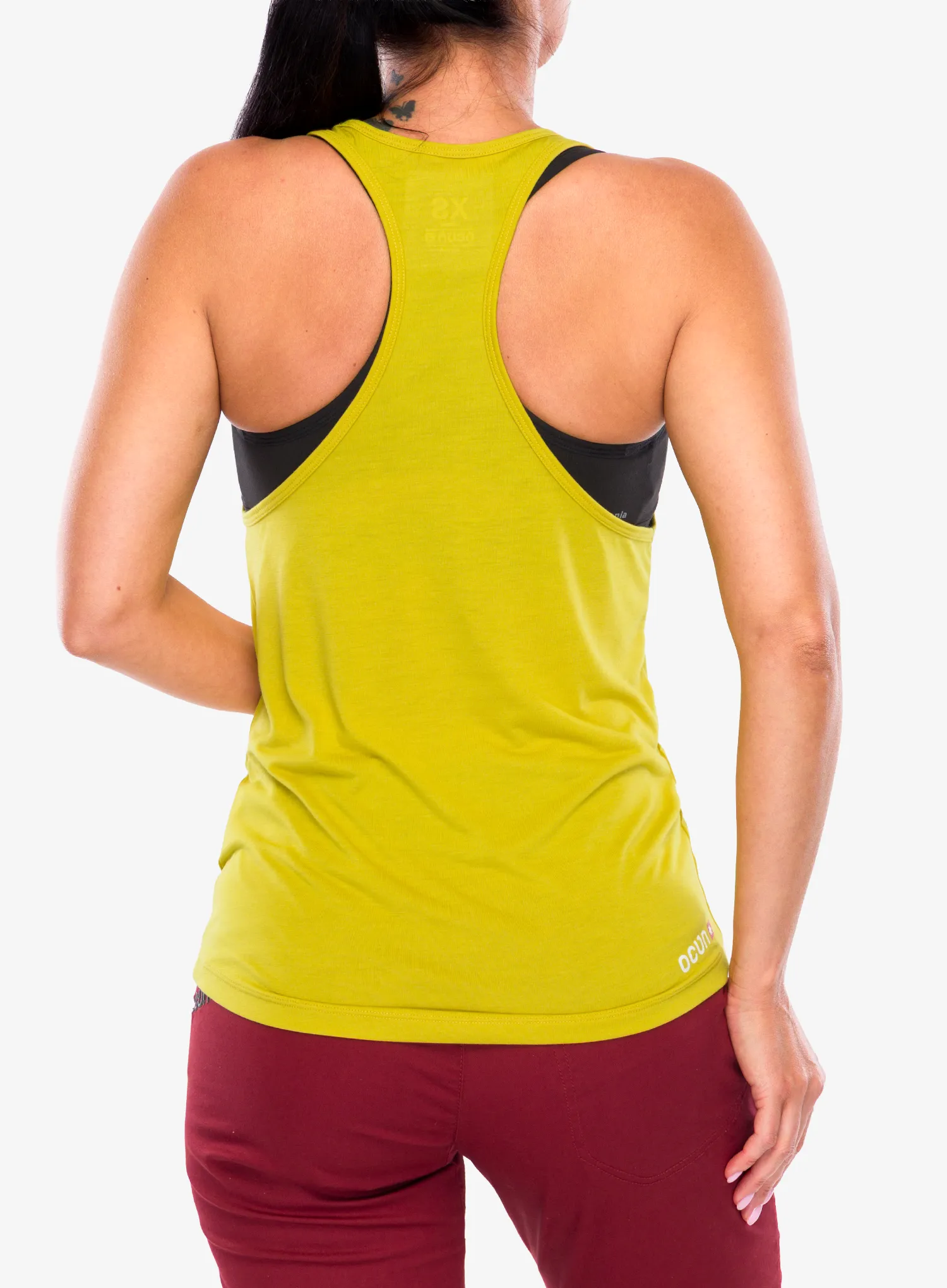 Дамско катерачно горнище Ocun Fionna Top - yellow antique moss