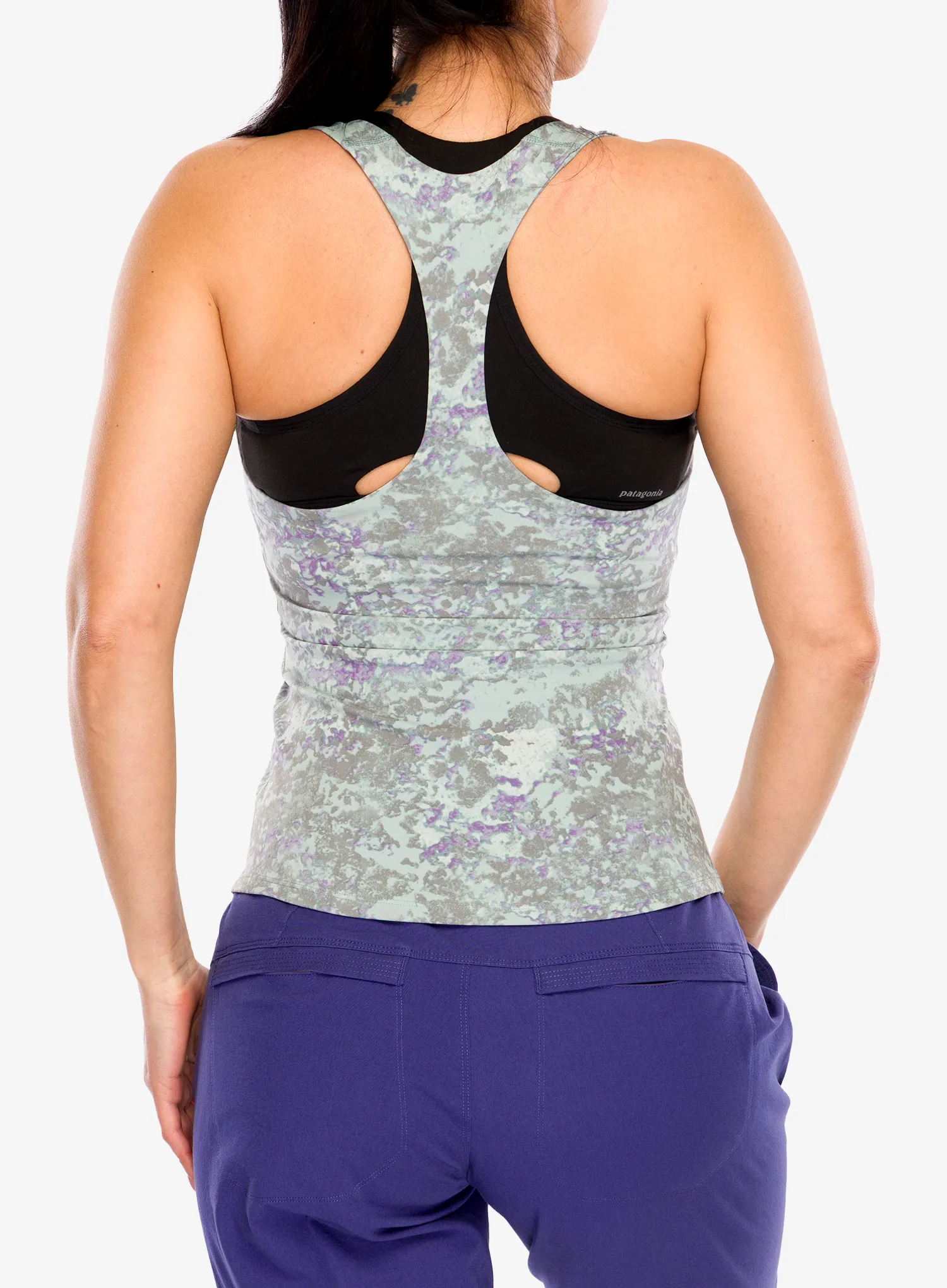 Дамско катерачно горнище Patagonia Maipo Tank - rock wash/thermal blue