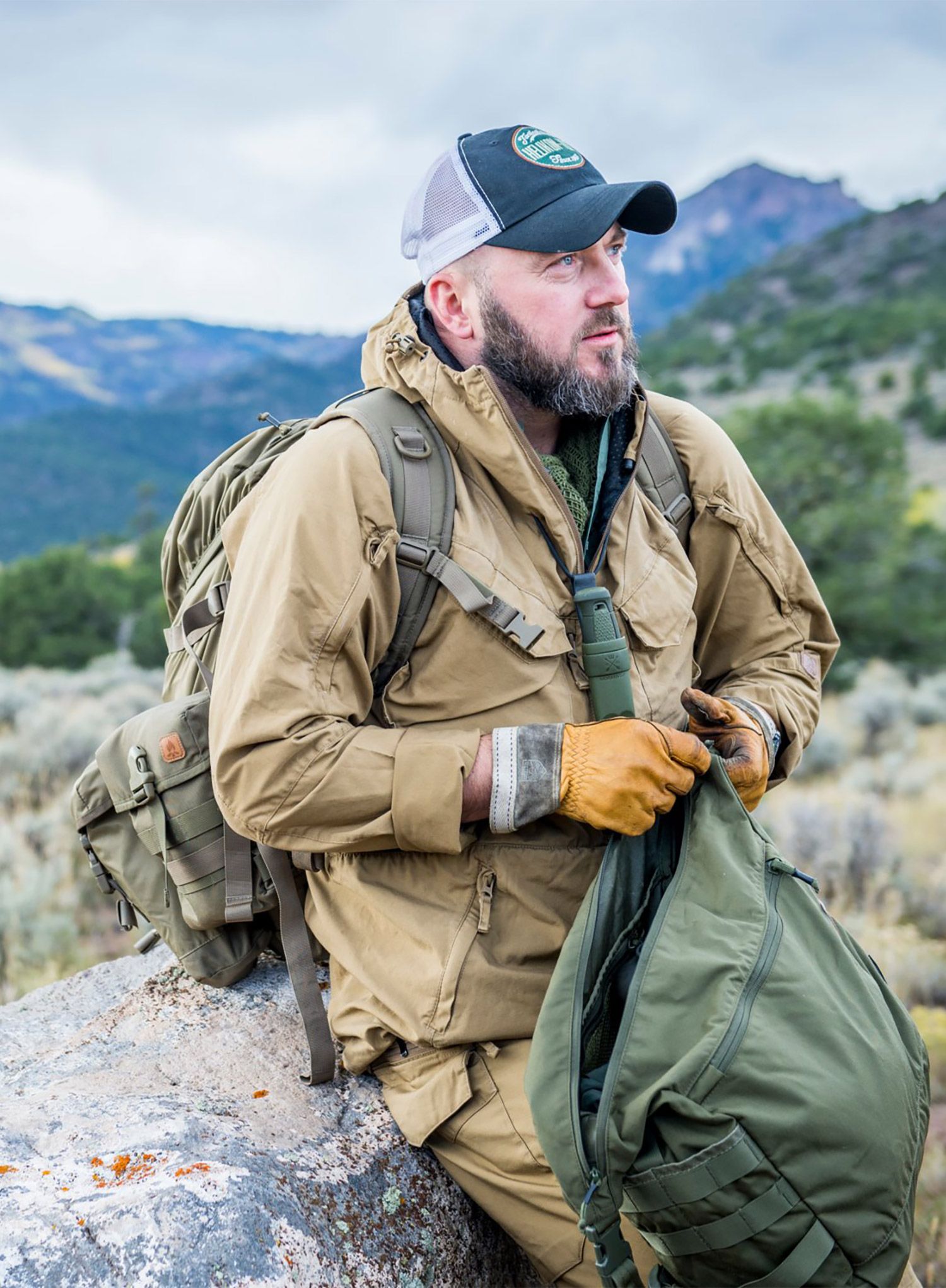 Чанта Helikon-Tex Bushcraft Satchel Bag Cordura - olive green