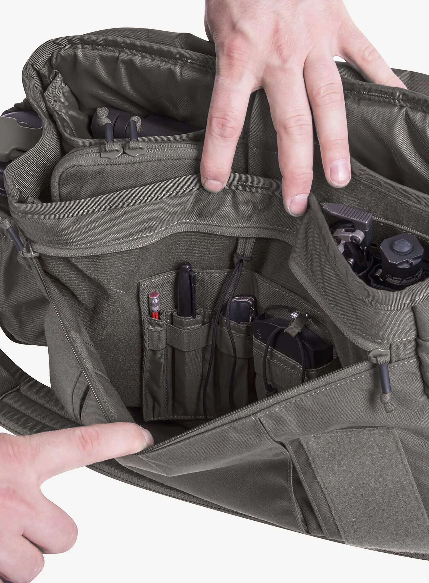 Градска чанта Helikon-Tex Urban Courier Bag Medium - Cordura - shadow grey