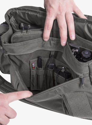 Градска чанта Helikon-Tex Urban Courier Bag Medium - Cordura - shadow grey