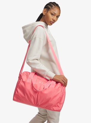 Градска чанта Under Armour Studio Lite Duffle - bittersweet pink/posh pink