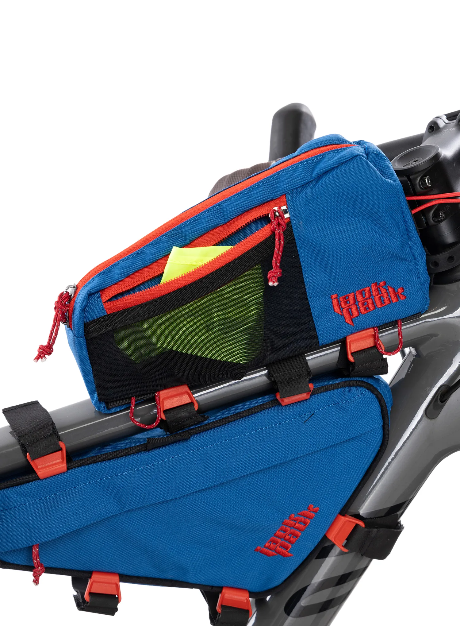 Чанта за рамка на велосипед Jack Pack Płetwa RGB - blue