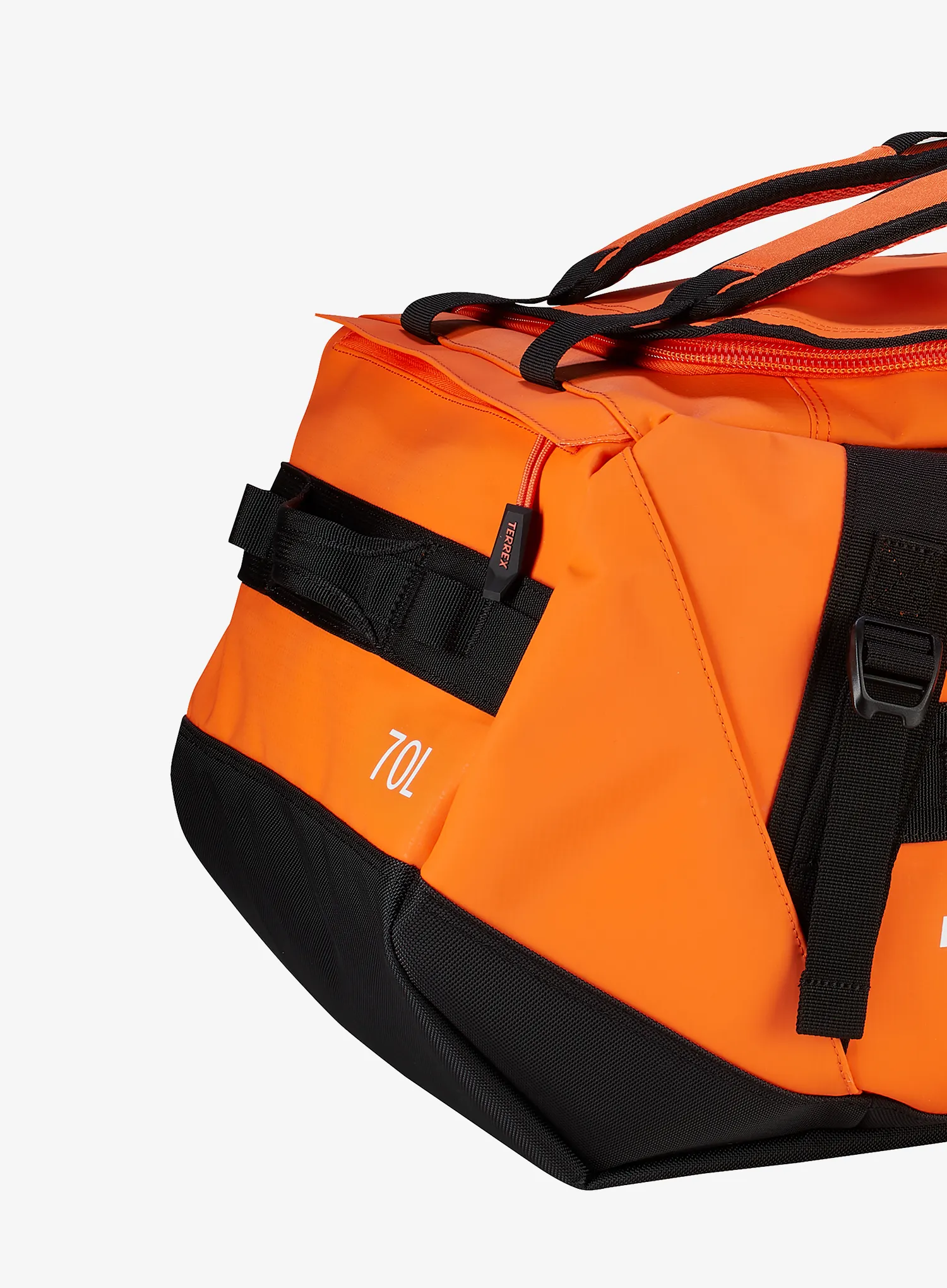 Чанта за пътуване adidas TERREX Xperior Expedition Duffel Bag 70L - semi impact orange