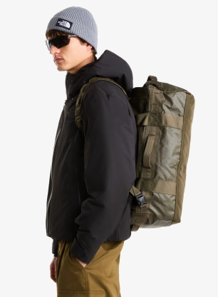 Чанта за пътуване The North Face Base Camp Voyager Duffel 42L - new taupe green/tnf black