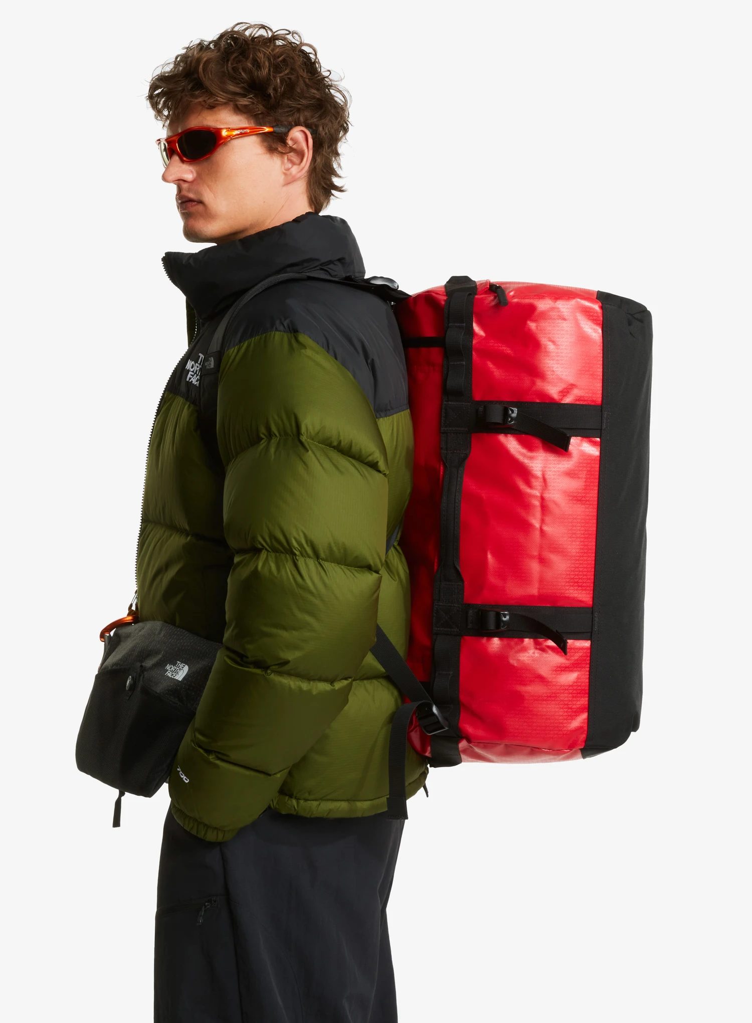 Чанта The North Face Base Camp Duffel S - tnf red/tnf black