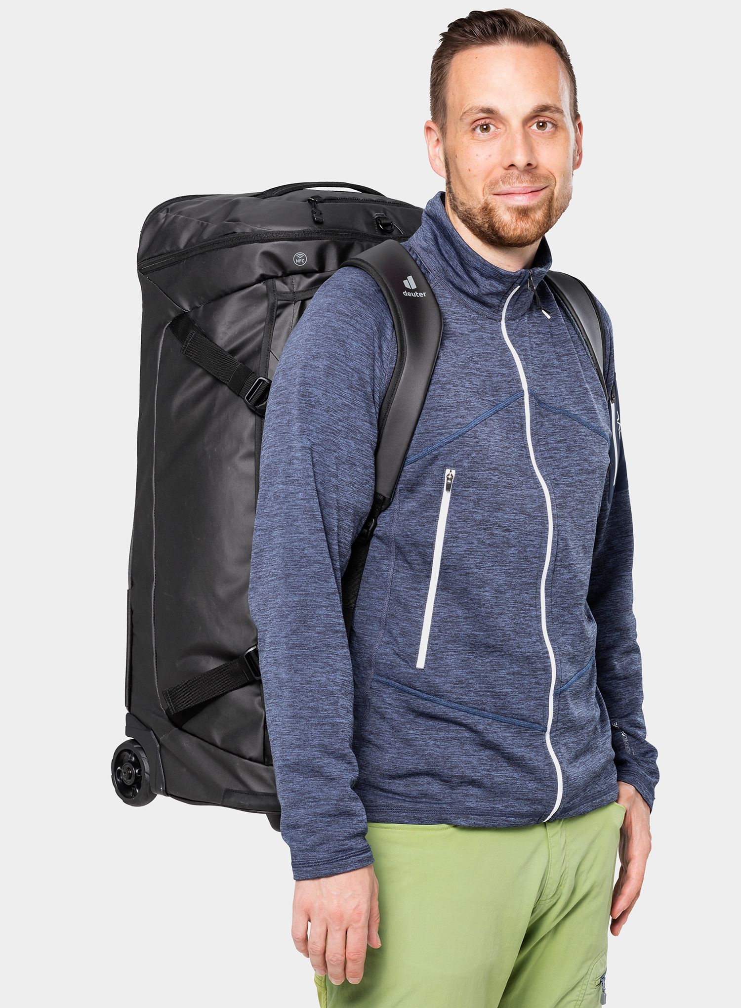 Чанта за пътуване Deuter AViANT Duffel Pro Movo 60 - black
