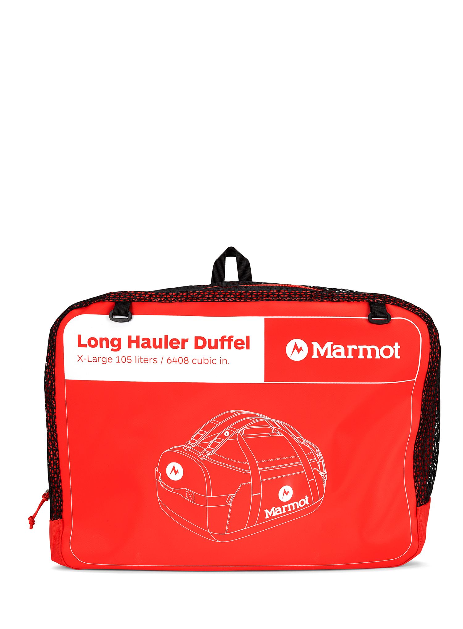 Чанта за пътуване Marmot Long Hauler Duffel XLarge - victory red