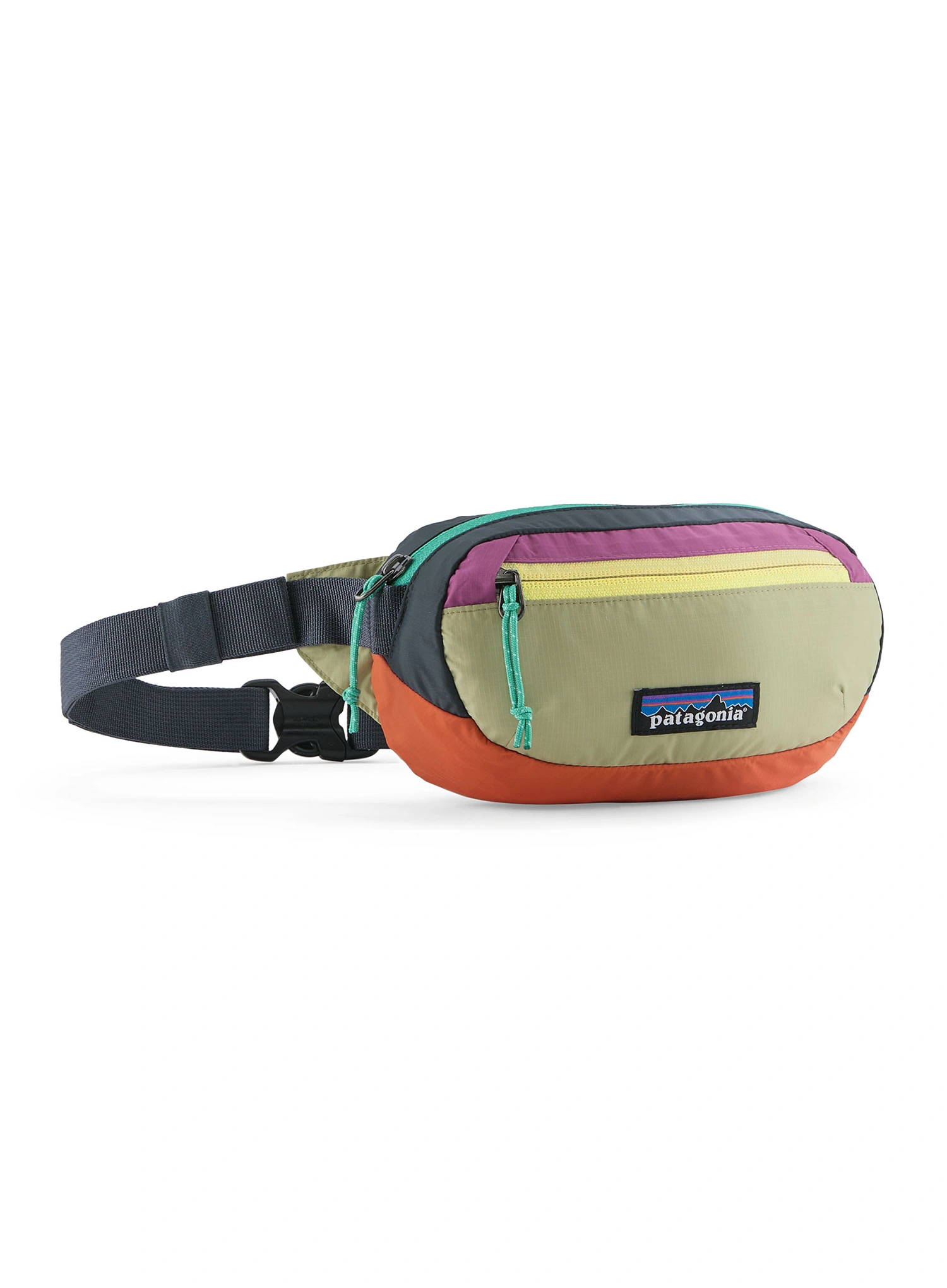 Чантичка за кръст Patagonia Terravia Mini Hip Pack - patchwork: gumtree green