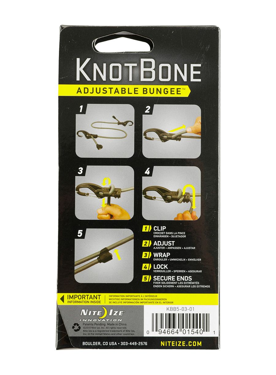 Каишка Nite Ize Knotbone Flat Bungee 5