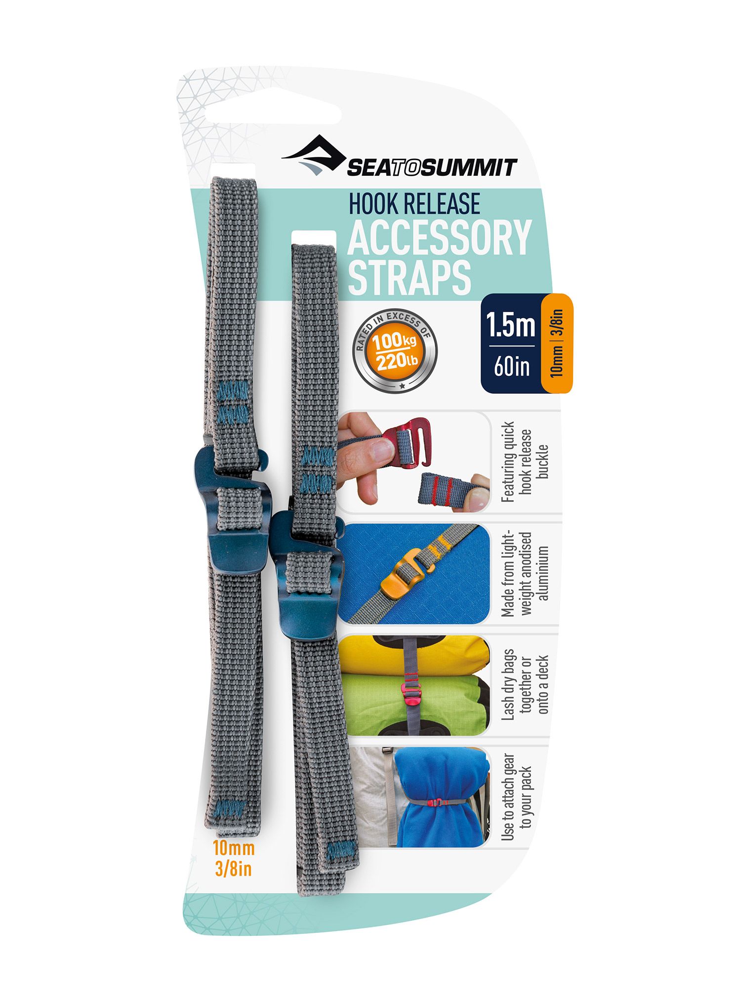 Каишки Sea To Summit Accesory Straps 10 mm / 1.5 m