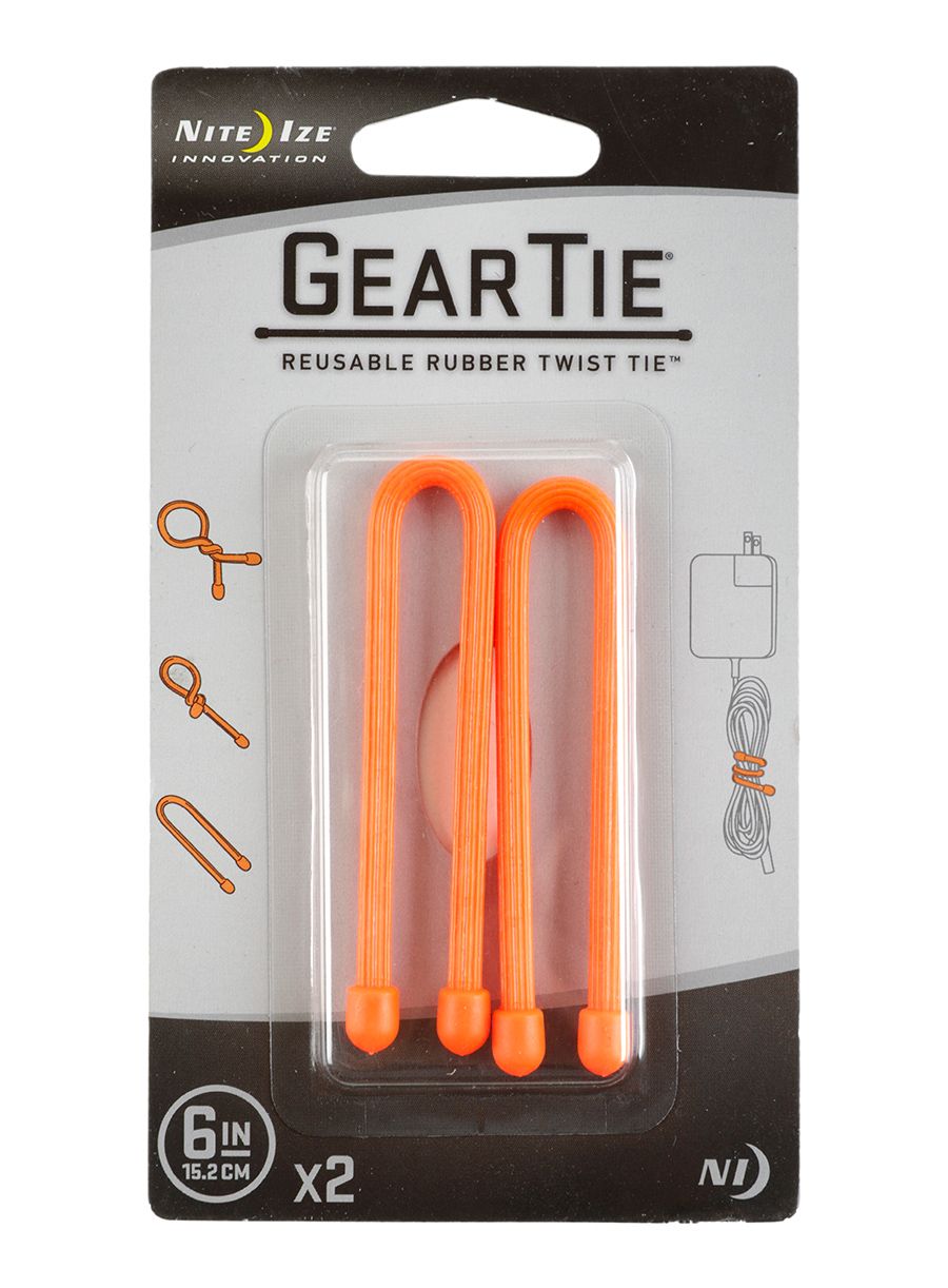 Каишки Nite Ize Gear Tie 6 - 2Pack - orange