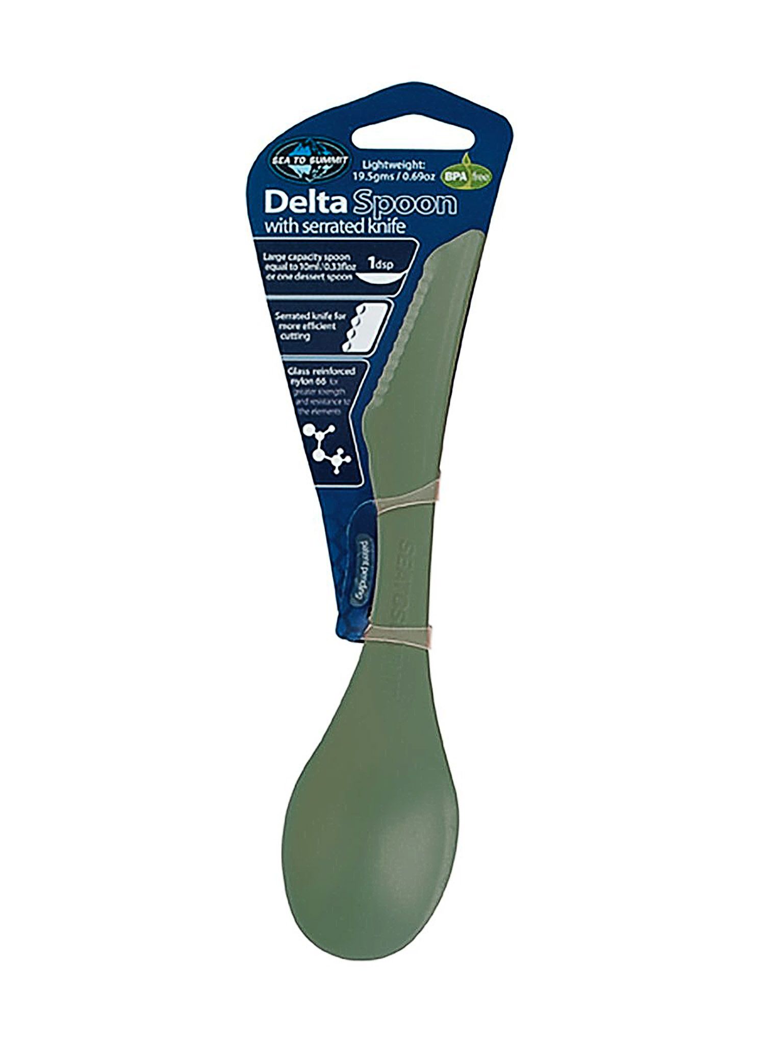 Туристически прибори Sea To Summit Delta Spoon - green