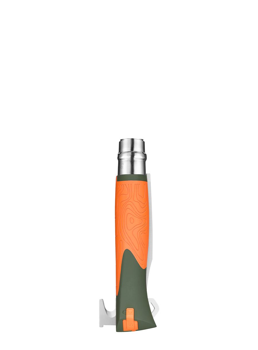 Туристически нож Opinel No.12 Explore - khaki/orange