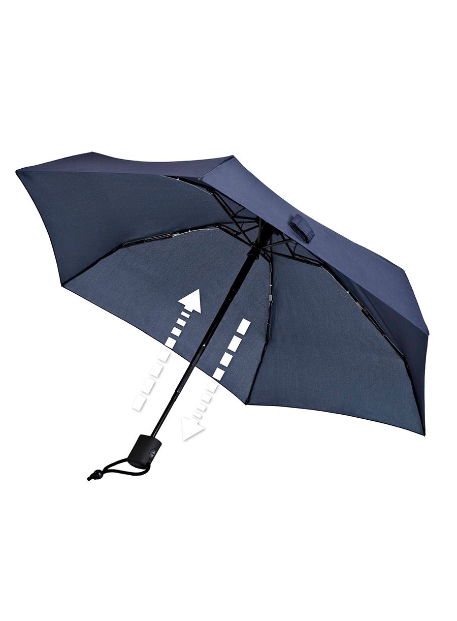 Чадър Euroschirm Dainty Automatic - navy blue