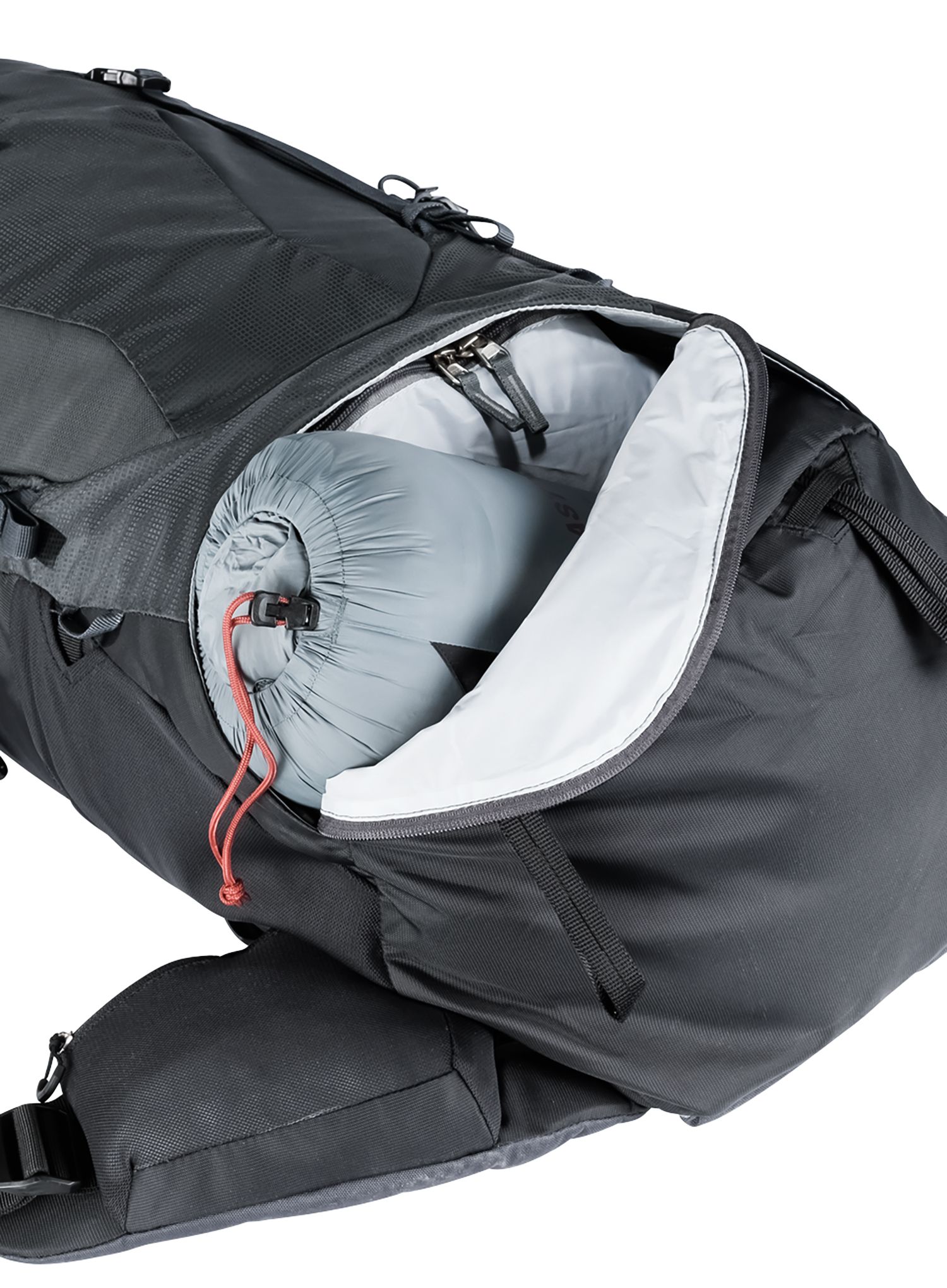 Трекинг раница Deuter Aircontact Lite 50 + 10 - black/graphite