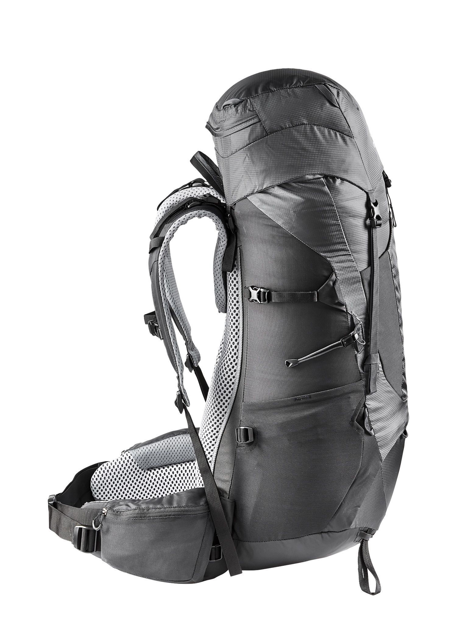 Трекинг раница Deuter Aircontact Lite 50 + 10 - black/graphite