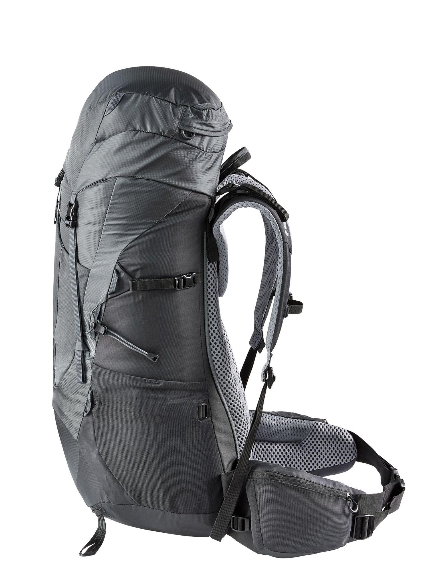 Трекинг раница Deuter Aircontact Lite 50 + 10 - black/graphite