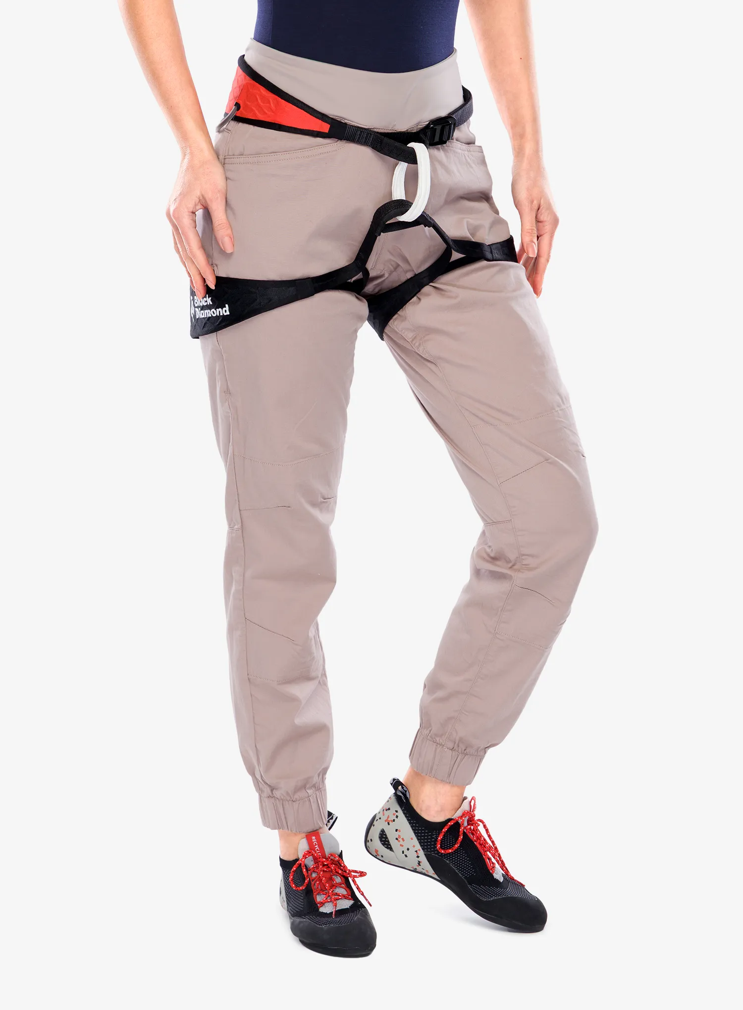 Дамска сбруя за катерене Black Diamond Airnet Harness - octane/octane