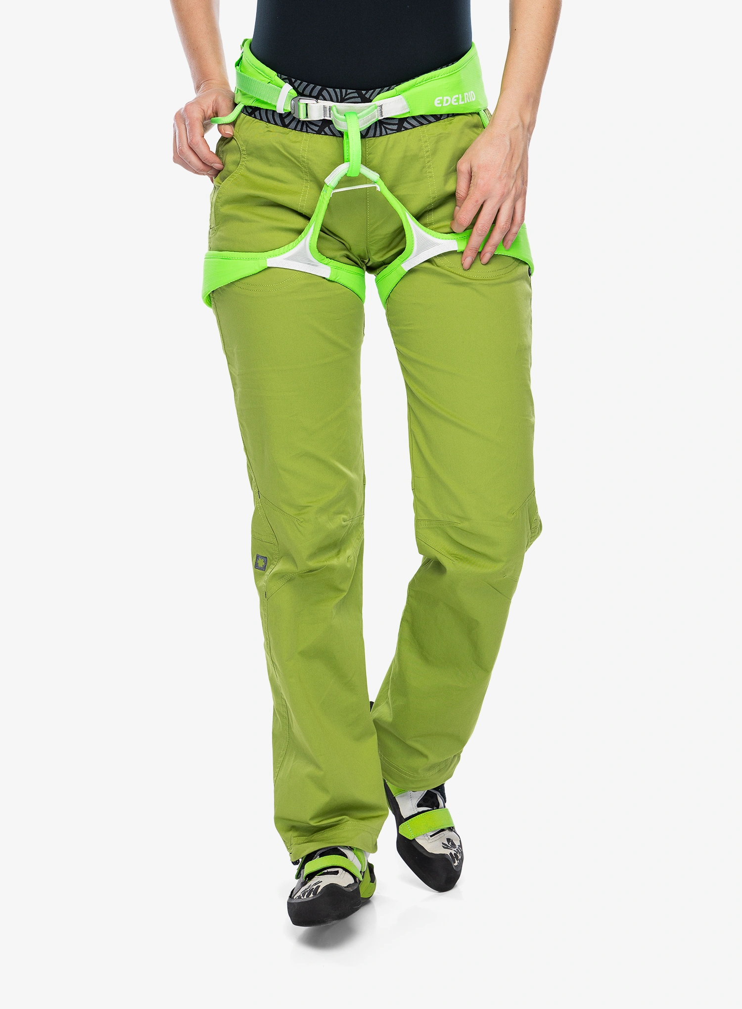 Катерачна седалка Edelrid Ace II - neon green