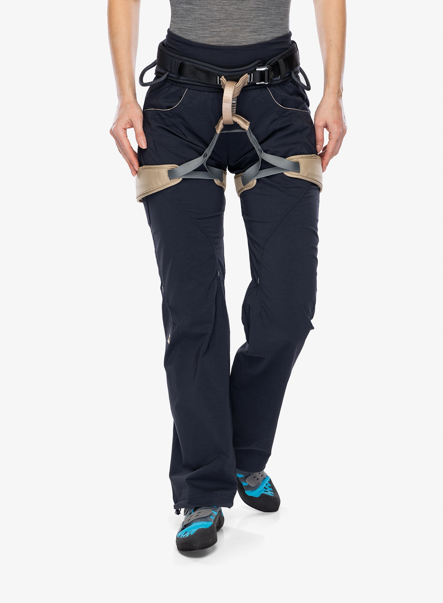 Катерачна седалка Petzl Corax LT - dark grey