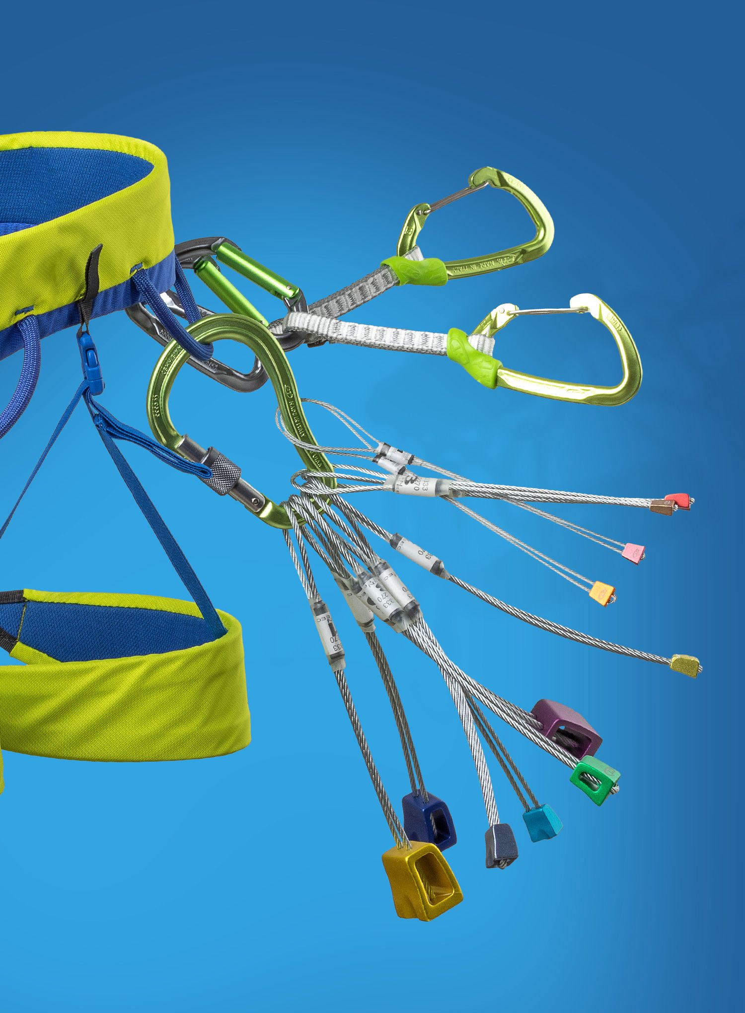 Катерачна седалка Climbing Technology Quarzo - green/blue