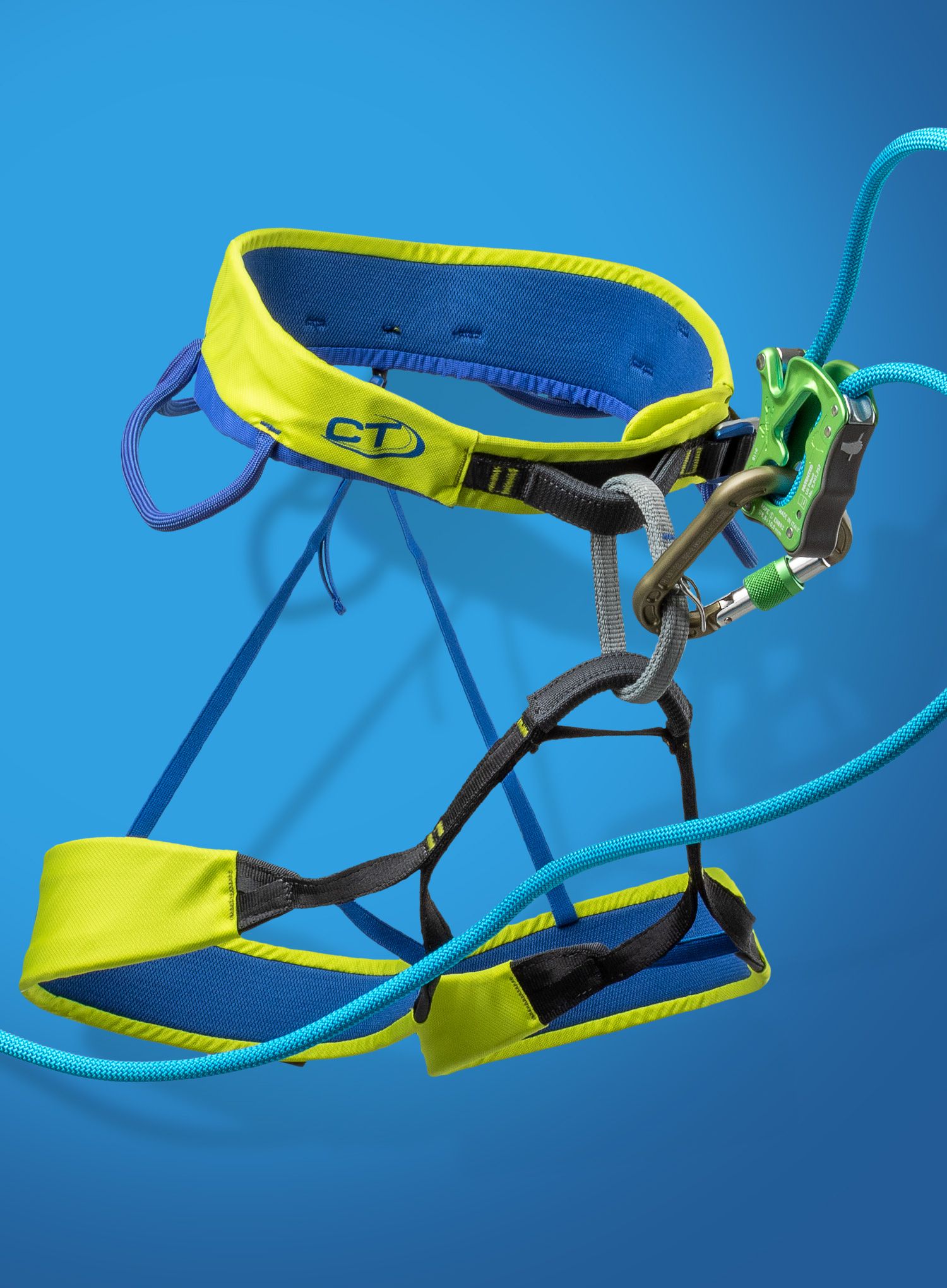 Катерачна седалка Climbing Technology Quarzo - green/blue