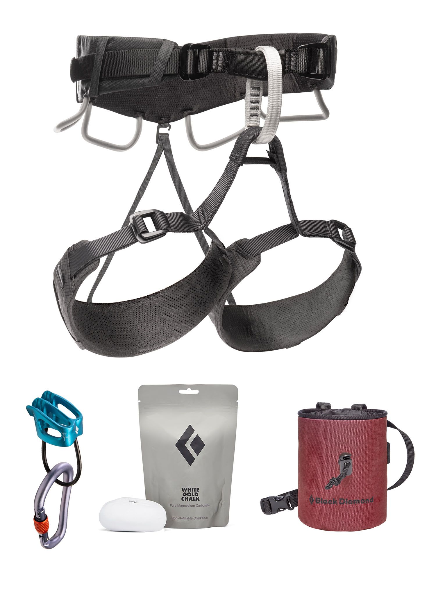 Катерачна седалка Black Diamond Momentum 4S Package - anthracite