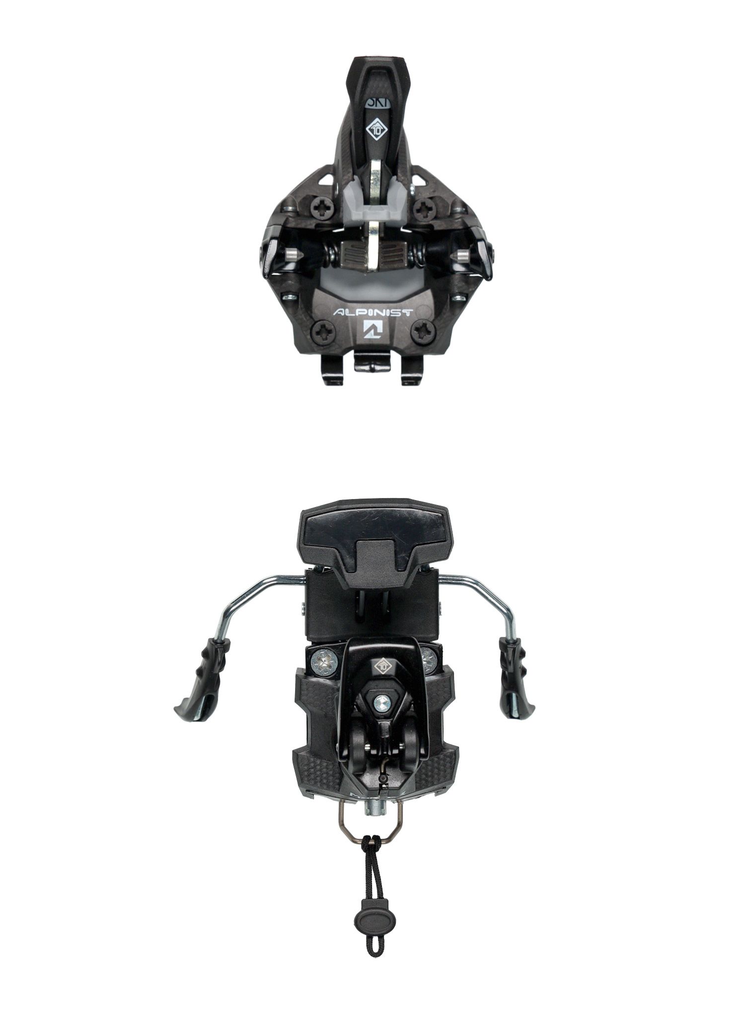 Автомати за ски туринг Marker Marker Alpinist 10 90 mm - black