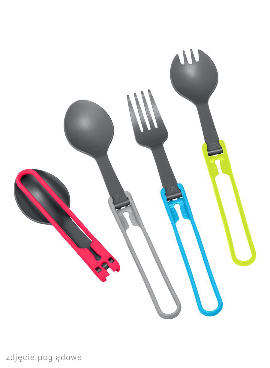 Вилица MSR Folding Utensil - green