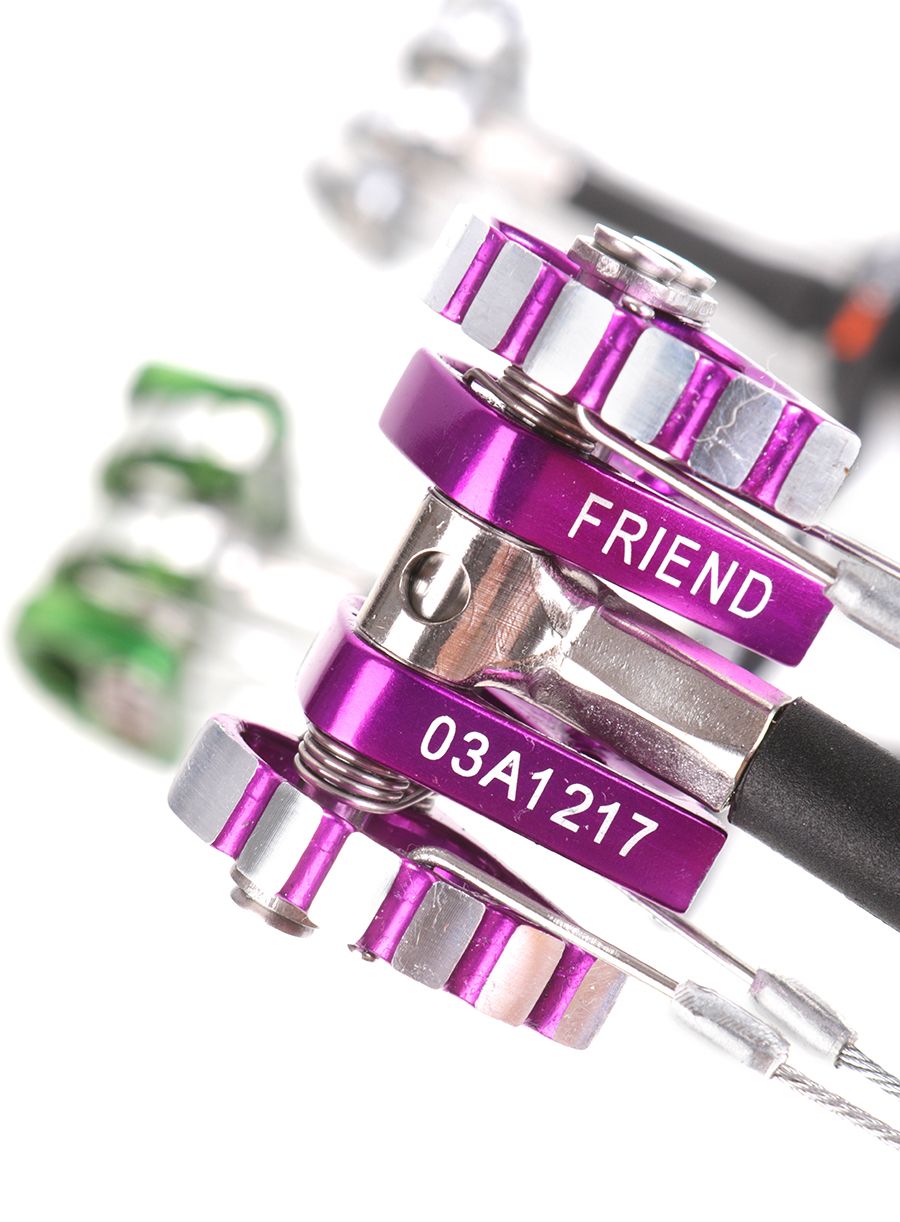 Френдове за катерене Wild Country Friend Set 0.4, 0.5, 0.75 - silver/purple/green