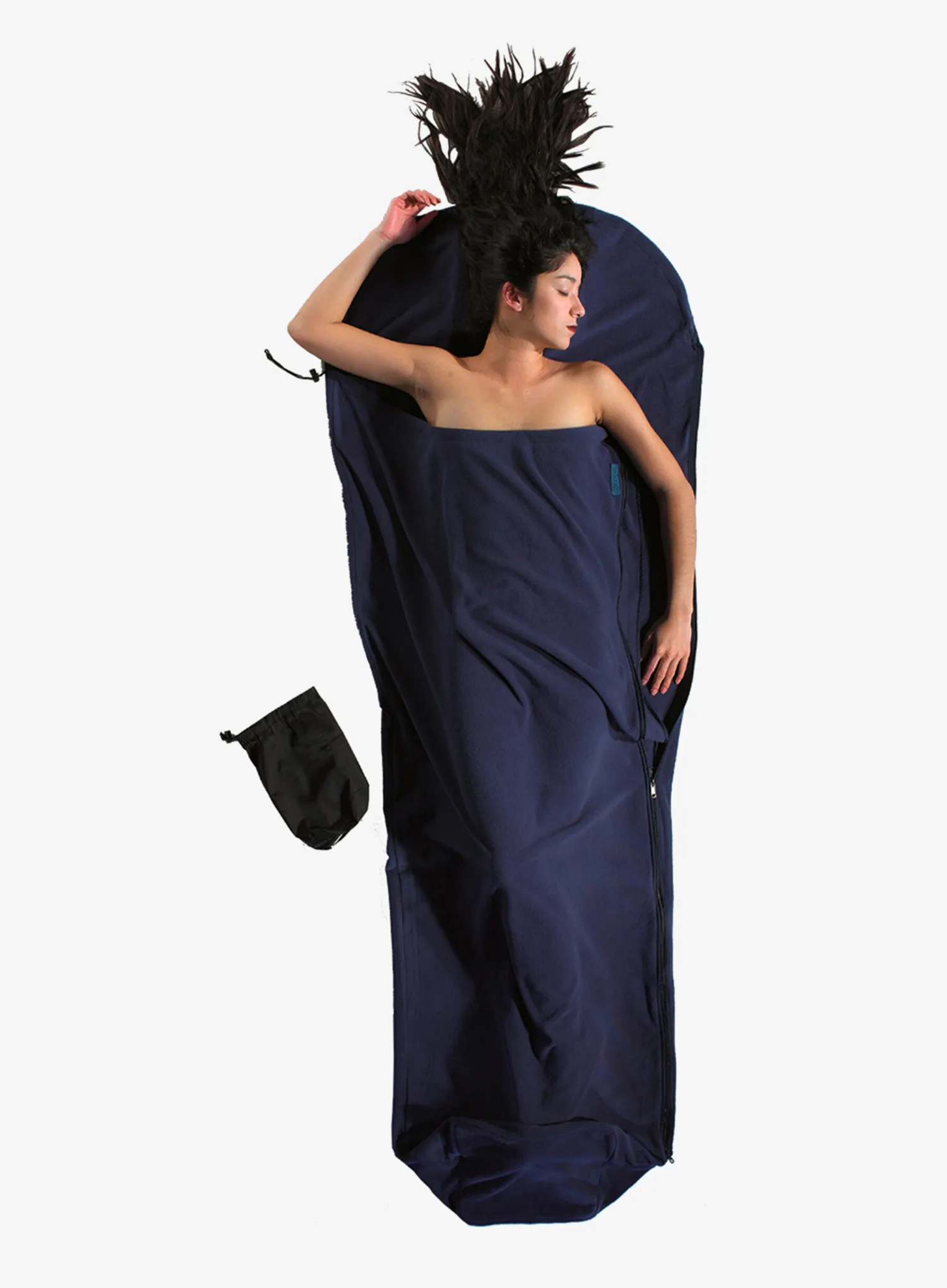 Чаршаф за спален чувал Cocoon Microfleece MummyLiner - Mediumweight - twilight