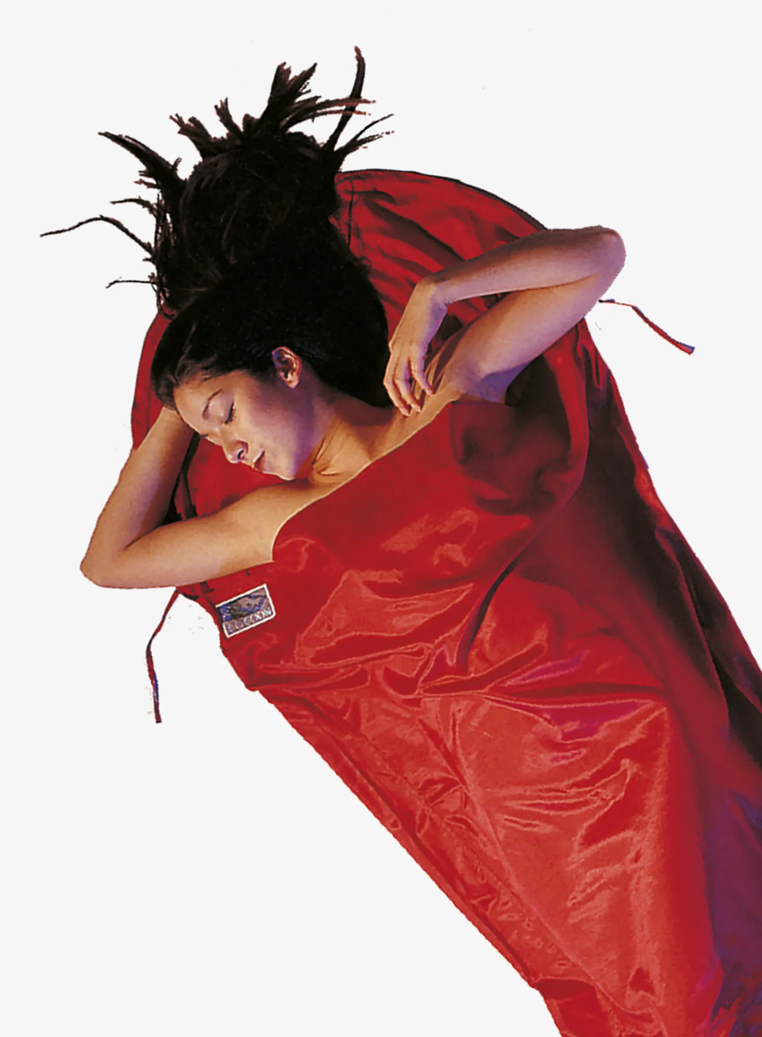 Чаршаф за спален чувал Cocoon MummyLiner - Silk/Cotton - monks red