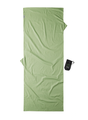 Чаршаф за спален чувал Cocoon TravelSheet - Organic Cotton - forest shade