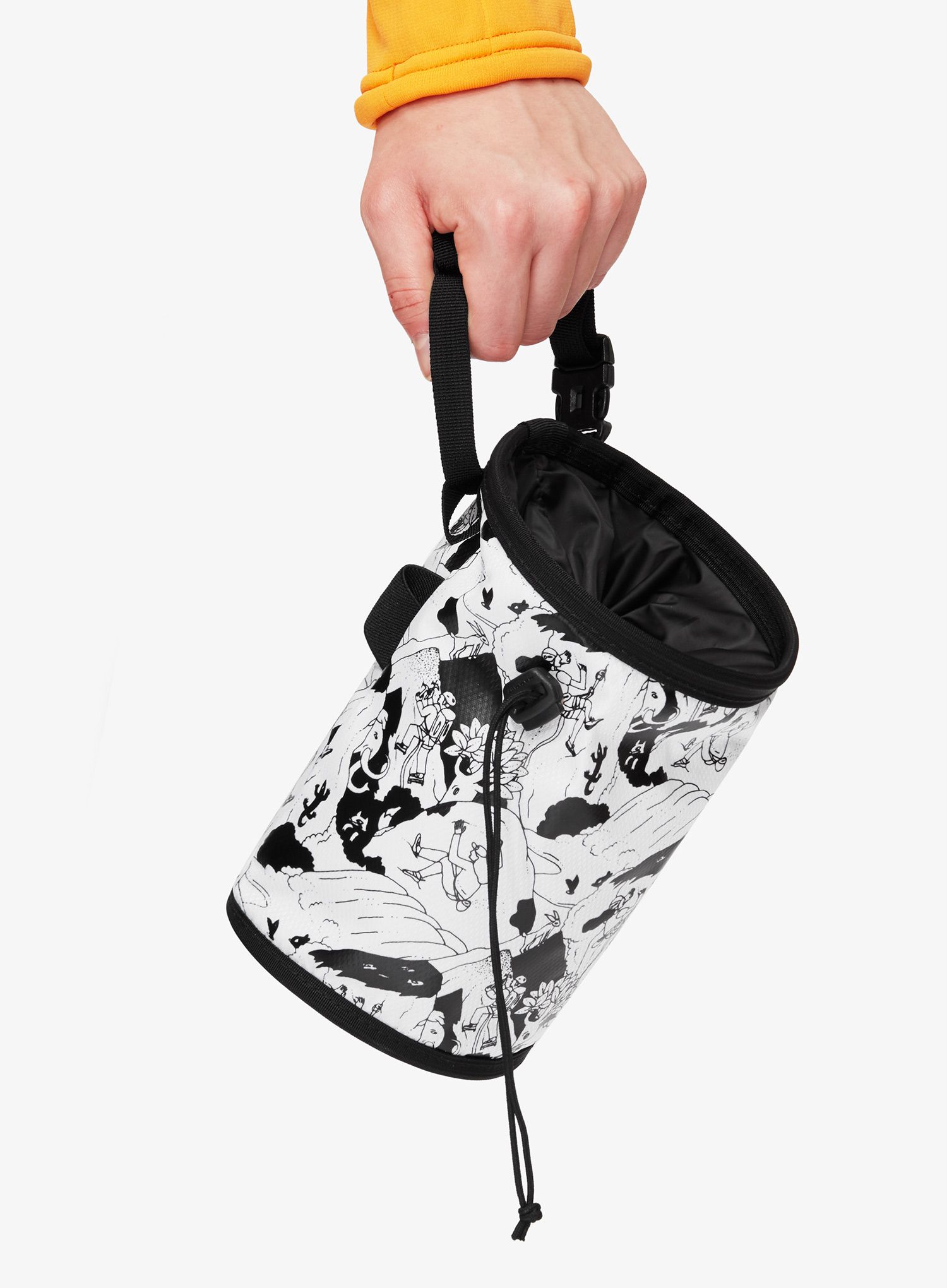Торбичка за магнезий Mammut Gym Print Chalk Bag  - climbing scene