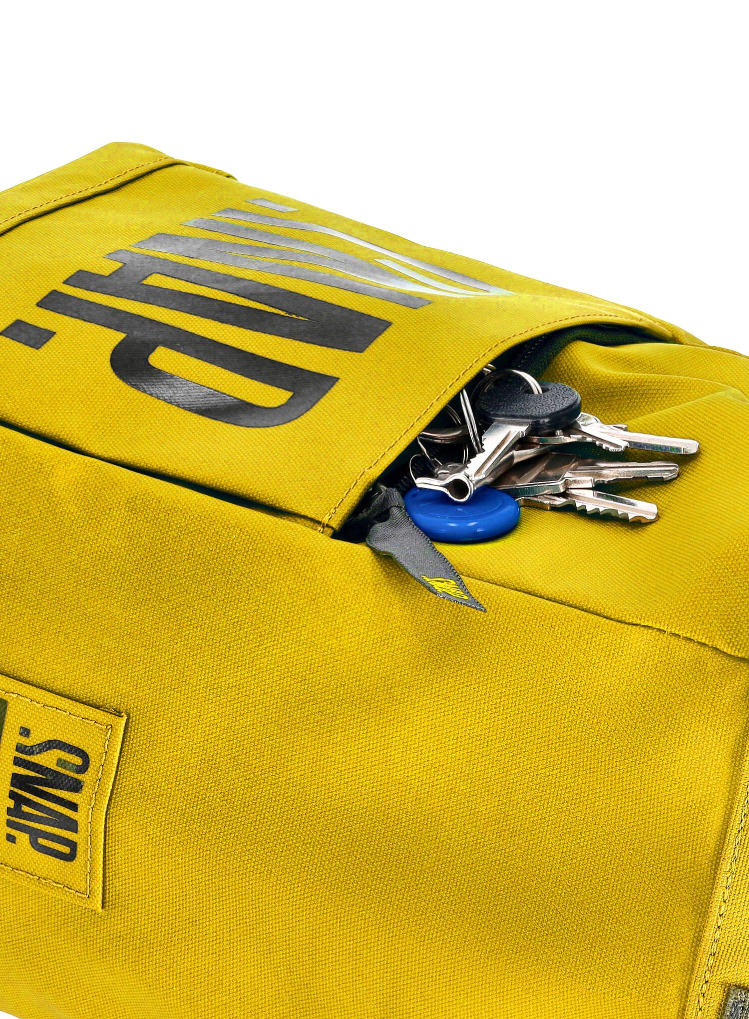 Торбичка за магнезий SNAP Big Chalk Bag Fleece - curry