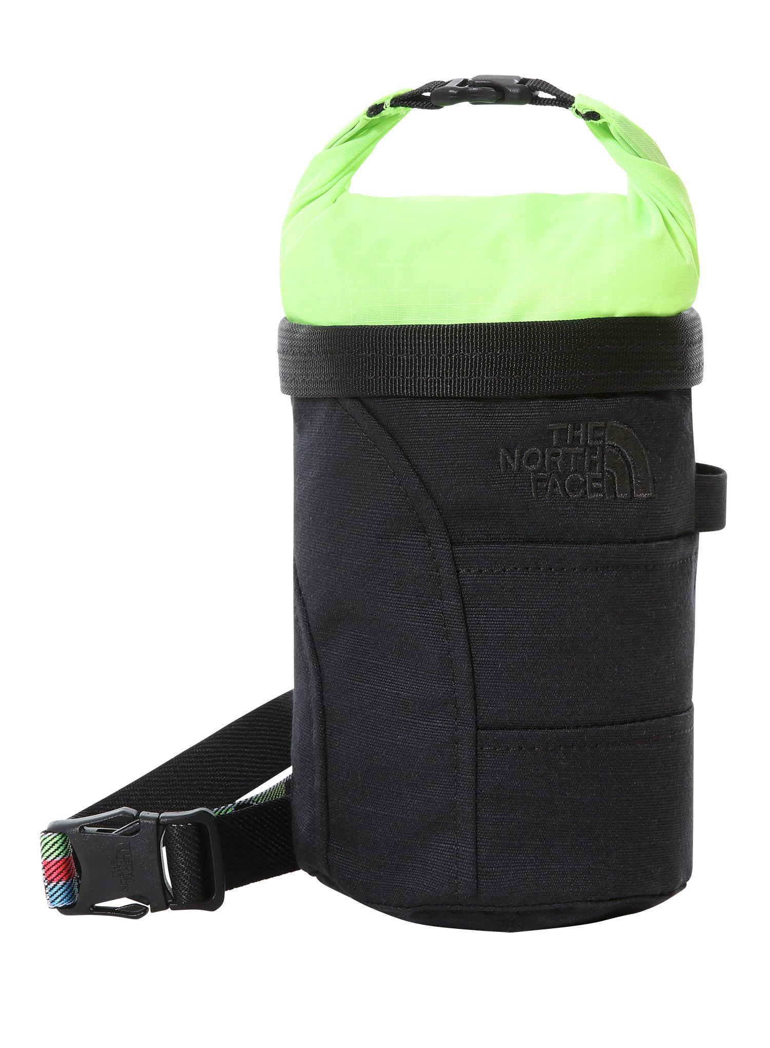 Торбичка за магнезий The North Face Northdome Chalk Bag 2.0 - tnf black/safety green