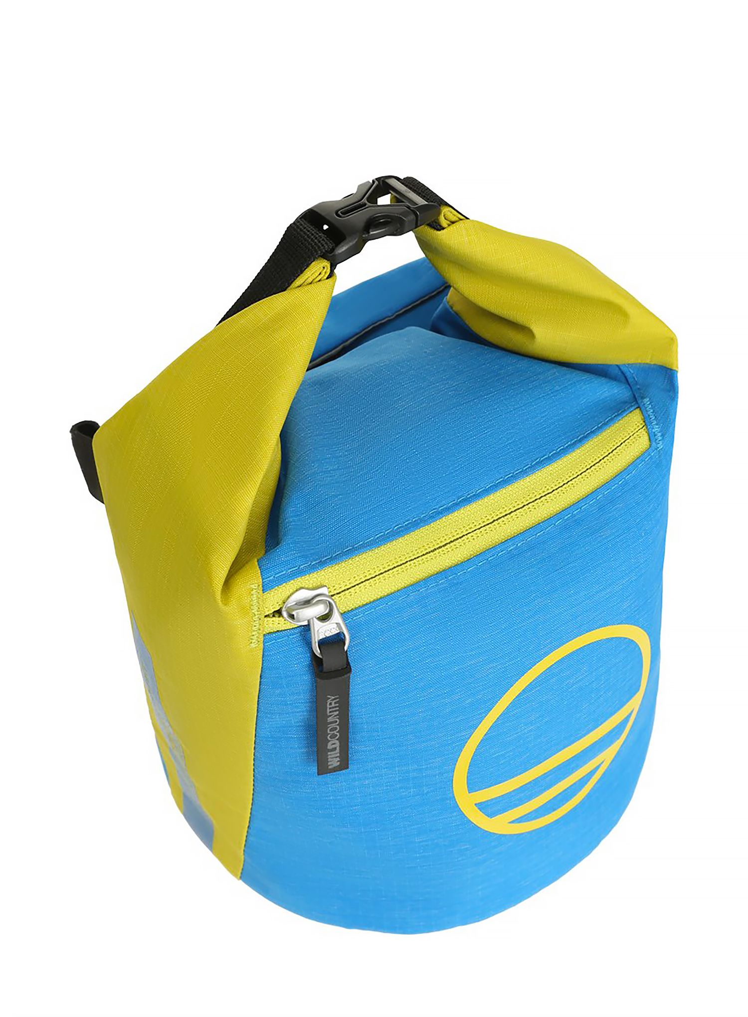Торбичка за магнезий Wild Country Spotter Bulder Bag - citronelle/detroit blue