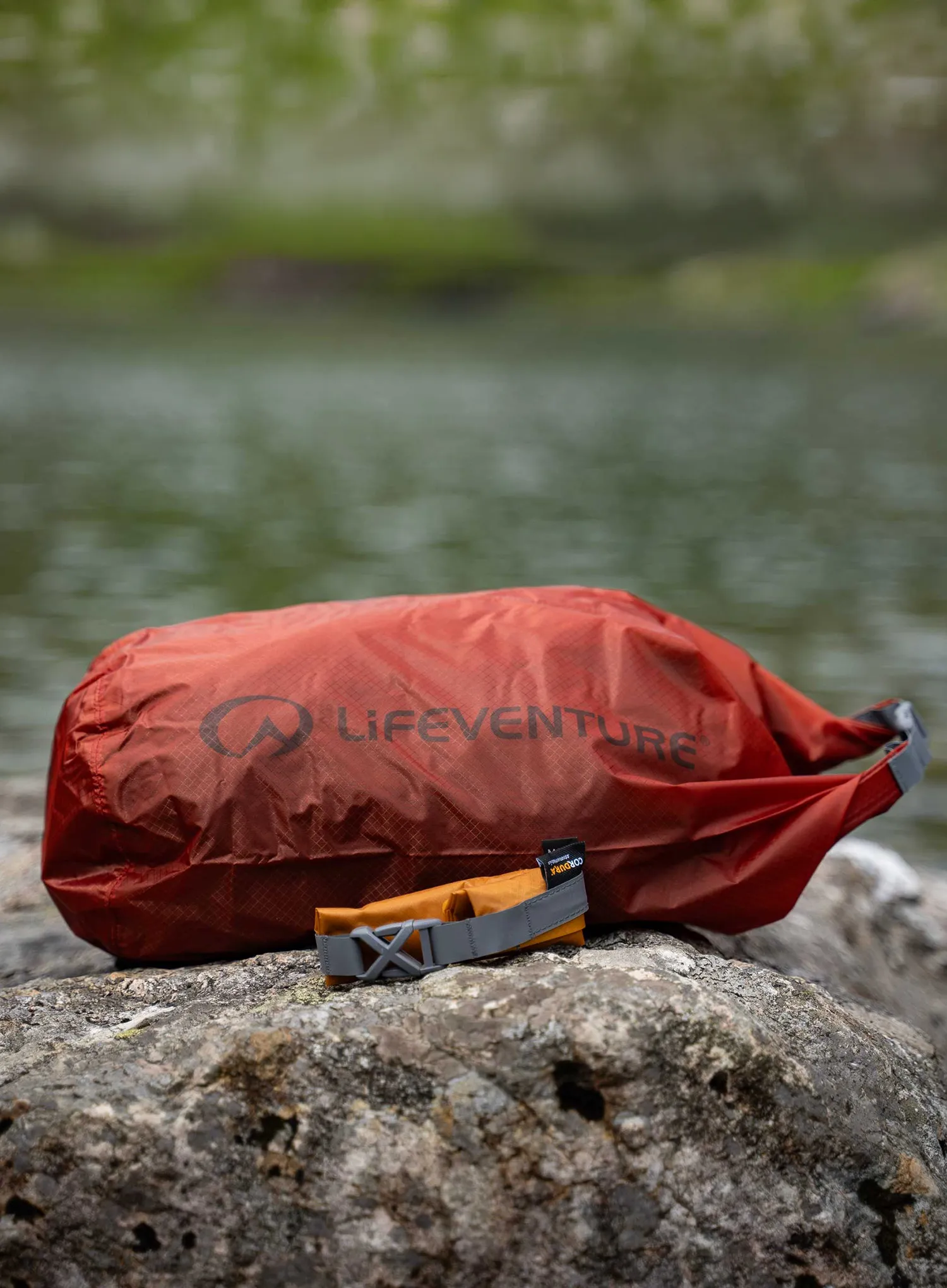 Водоустойчива торба Lifeventure Ultralight Dry Bag 5 l - rust