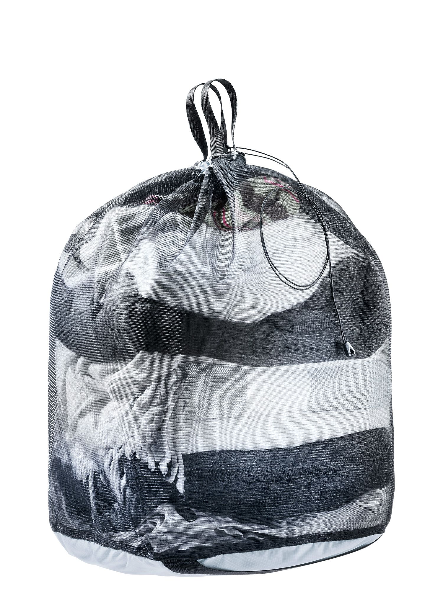 Торба за багаж Deuter Mesh Sack 18 - tin/black