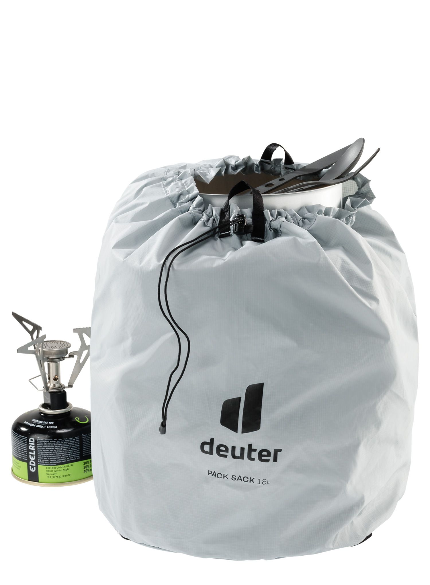 Торба за багаж Deuter Pack Sack 18 - tin