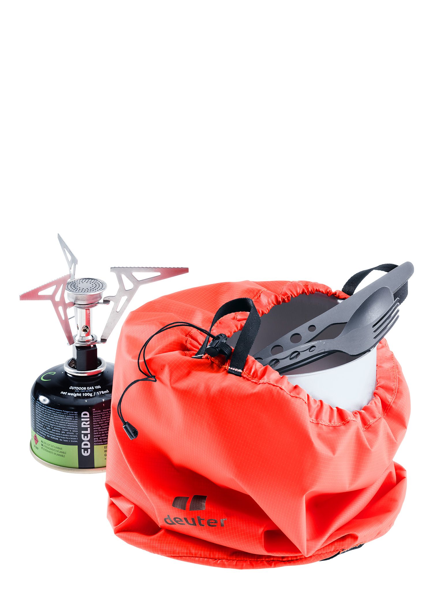 Торба за багаж Deuter Pack Sack 5 - papaya