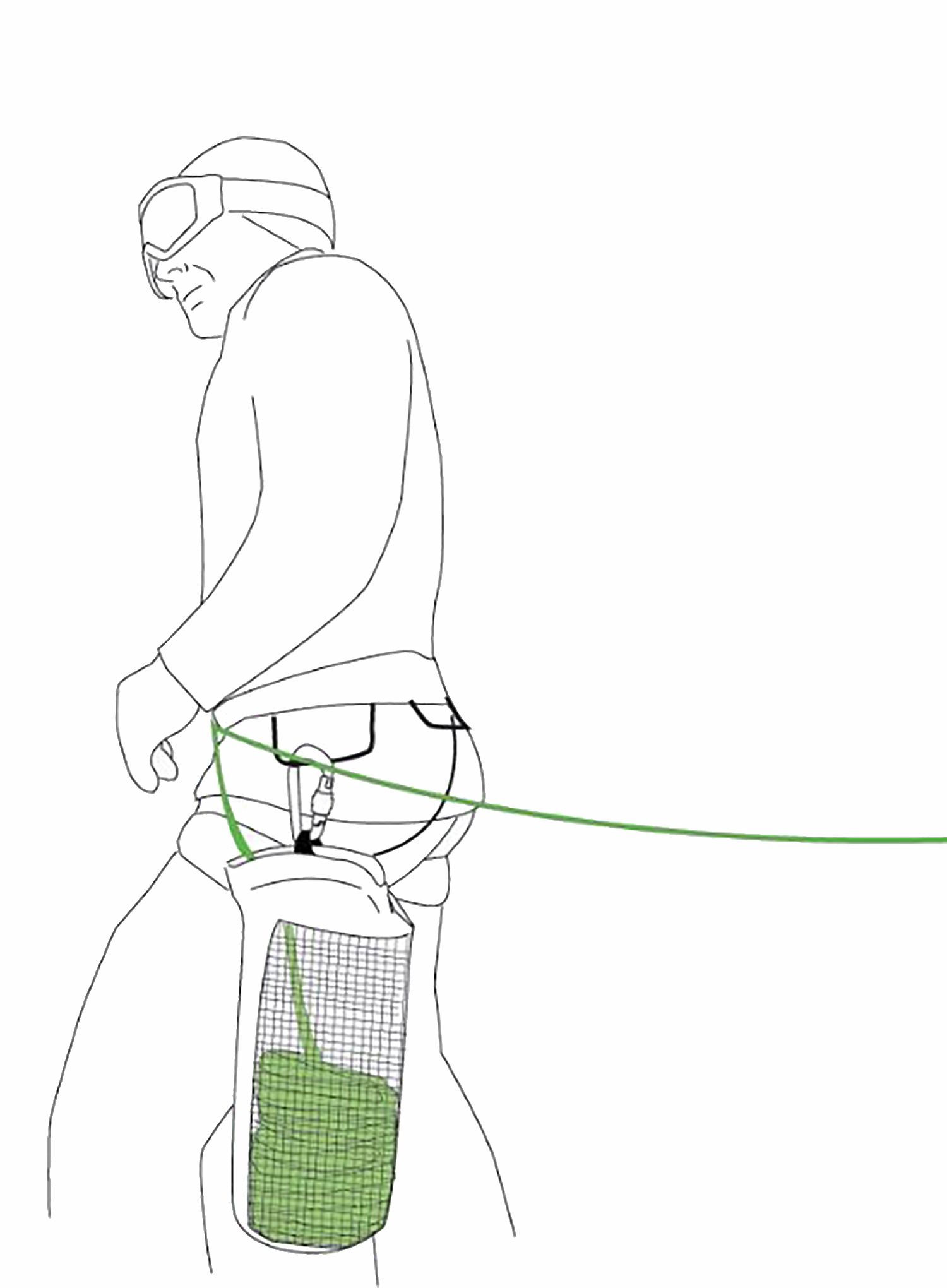 Сак за въже Beal Rope Out 4L