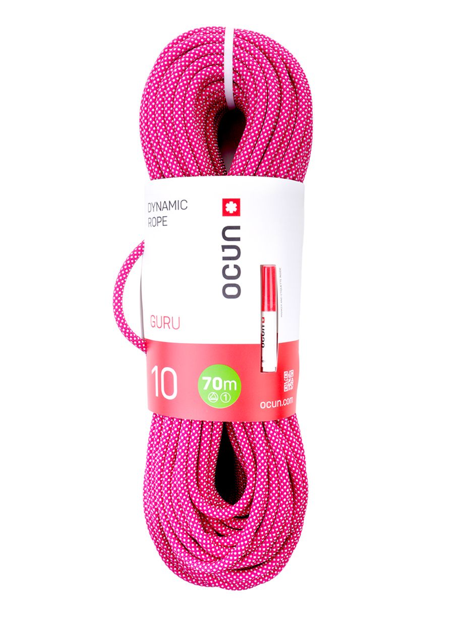 Въже за катерене Ocun Guru 10 mm 70 m - violet