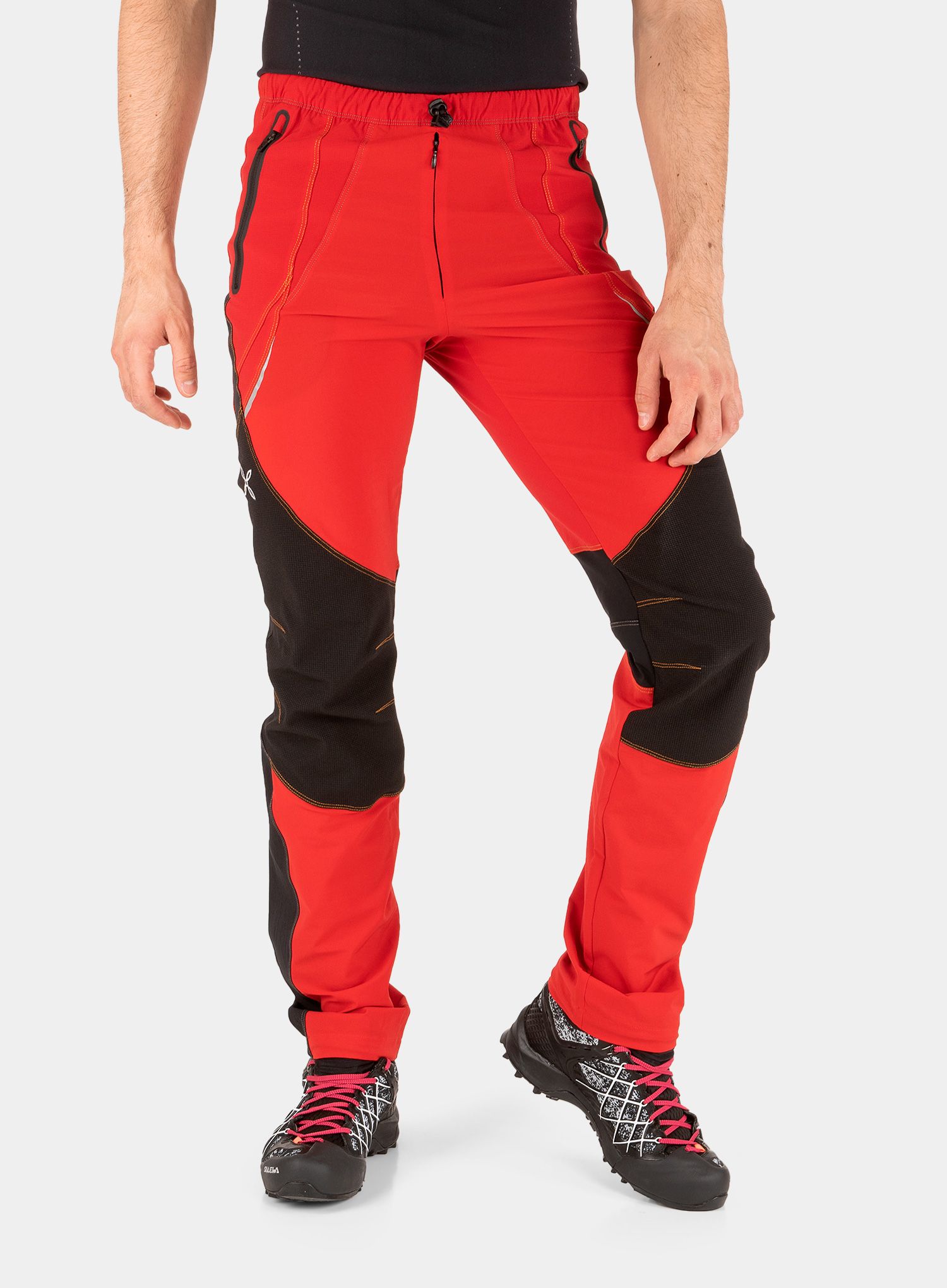 Панталони за катерене Montura Free K Pants - red