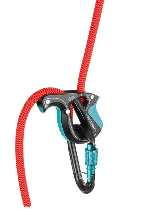 Комплект за осигуряване Wild Country Movement Belay Device Kit - black/turquoise