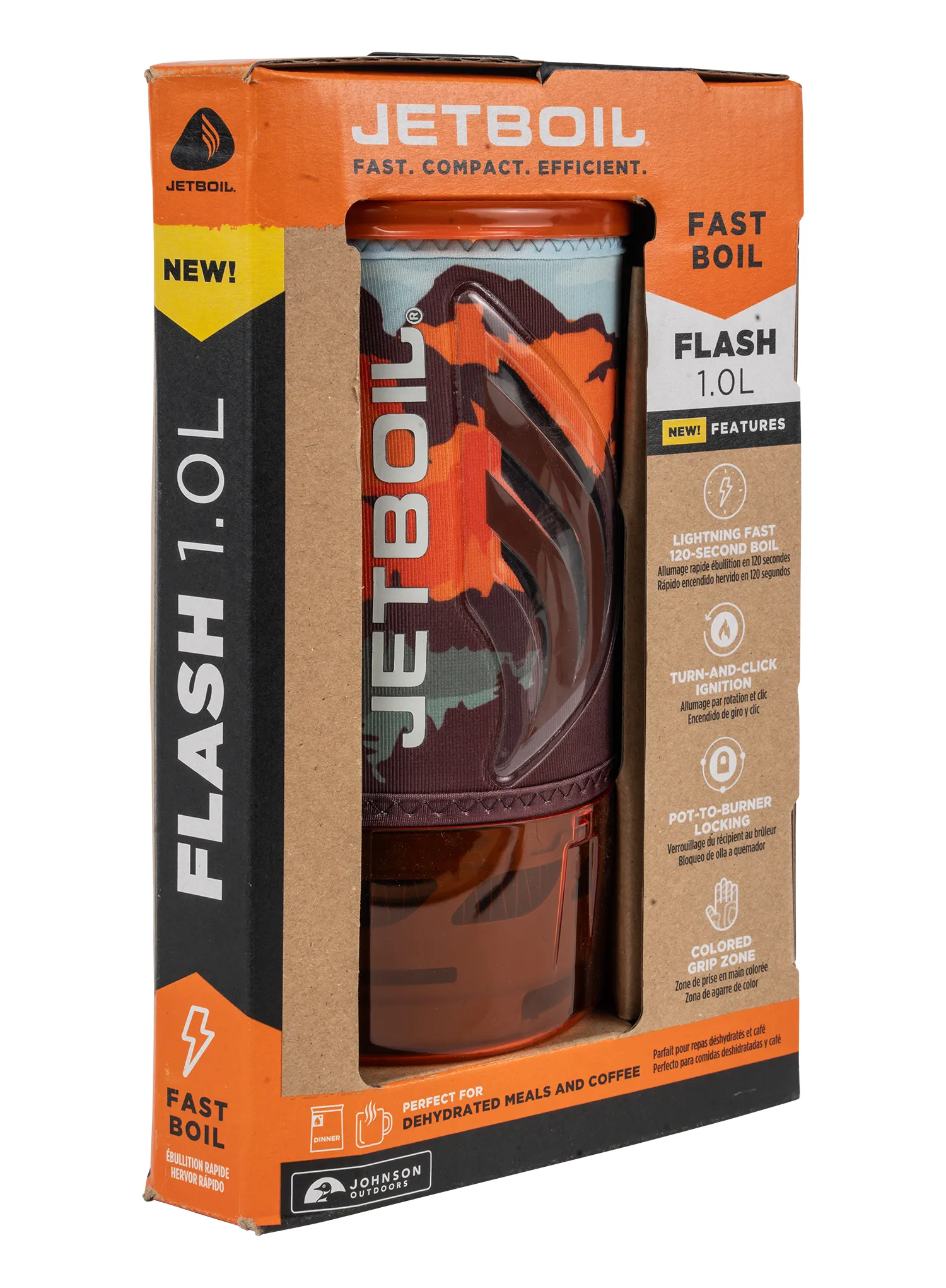 Комплект за готвене Jetboil Flash 2.0 Personal Cooking System - mountain scape